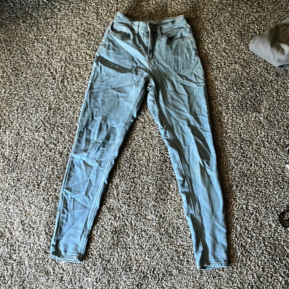 High rise jeans